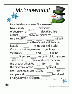 Mad Libs 